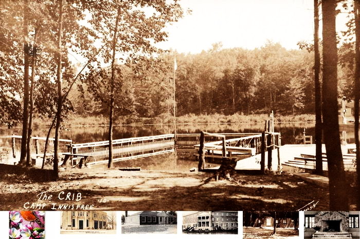 Camp Innisfree - Vintage Postcard (newer photo)